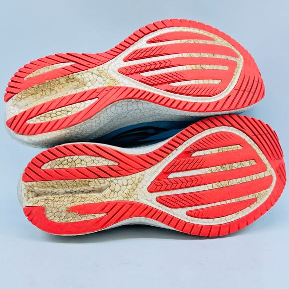 Saucony Triumph 20 Womens 9 Blue Running Shoes Sneakers Athletic Gym Trainers - Picture 7 of 9